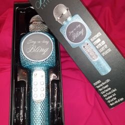 Sing-a-Bling Bluetooth Karaoke Microphone 