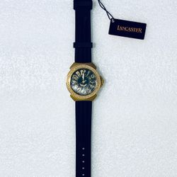 Lancaster Gold Plated Stainless Steel Pillola Women's Watch, REF.0349