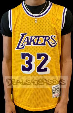 Magic Johnson lakers nba jerseys