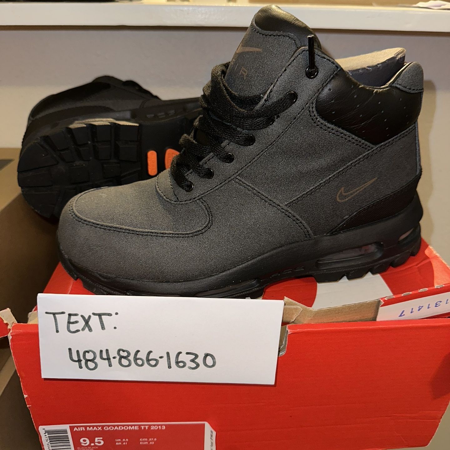 Nike Air Max Goadome TT Black - Size 9.5 for Sale in Oviedo, FL