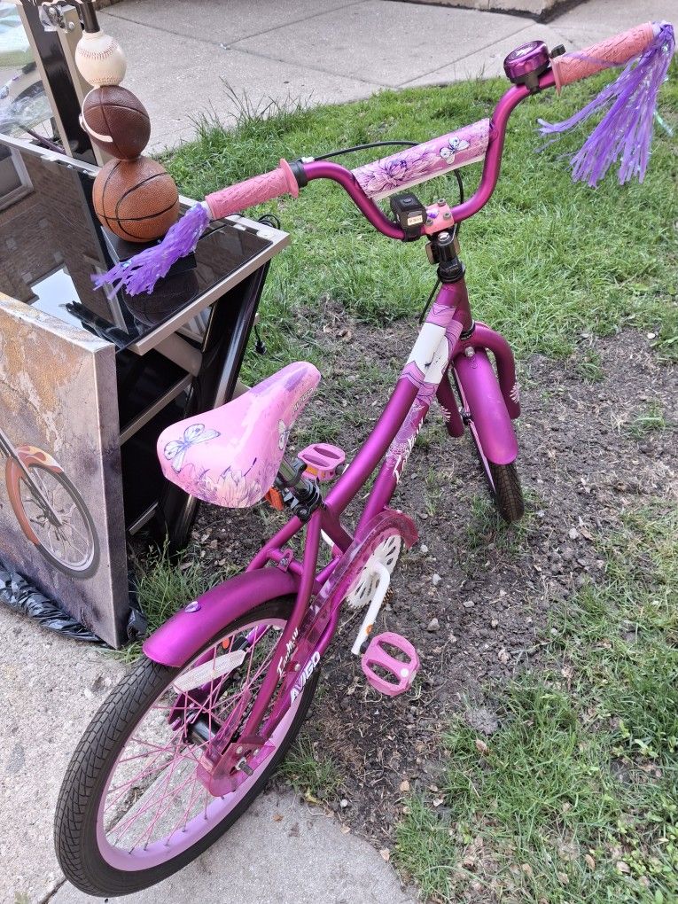Pink Girls Bike