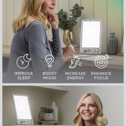 Verilux Marble Pattern Therapy Lamp