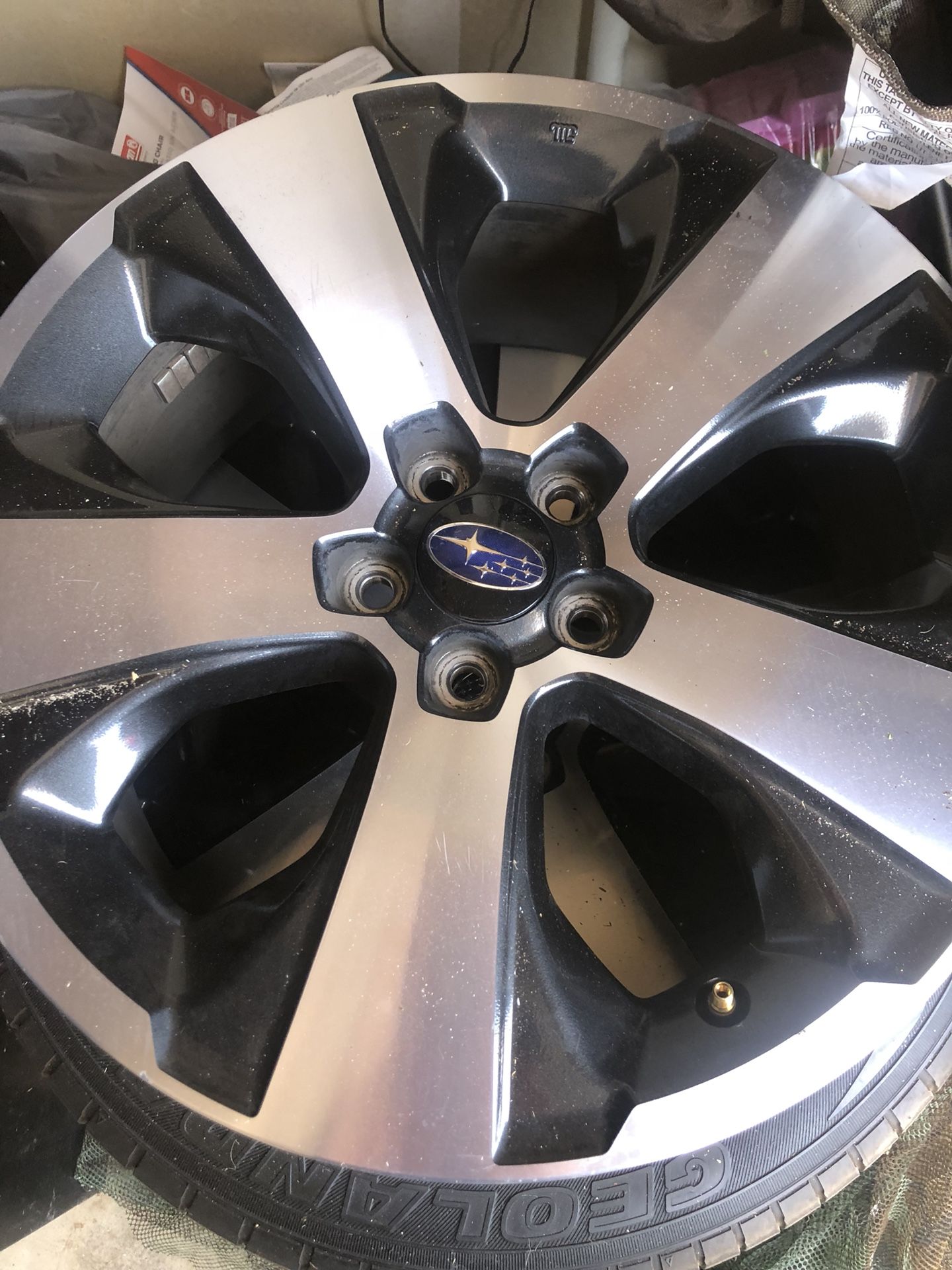 Subaru rims off a 2016