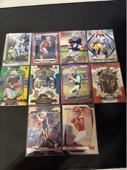 Variety of football cards rookies etc