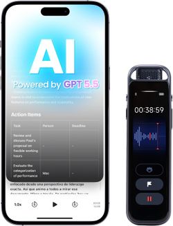 iFLYTEK P1 Pro 64GB AI Voice Recorder