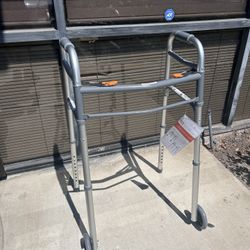 New Drive Medical Folding Walker With Wheels