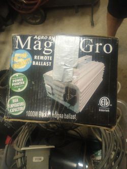 Complete marijuana growing system