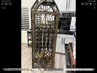 Gorgeous Wine Rack/Wine Cage-make a statement with your wine!