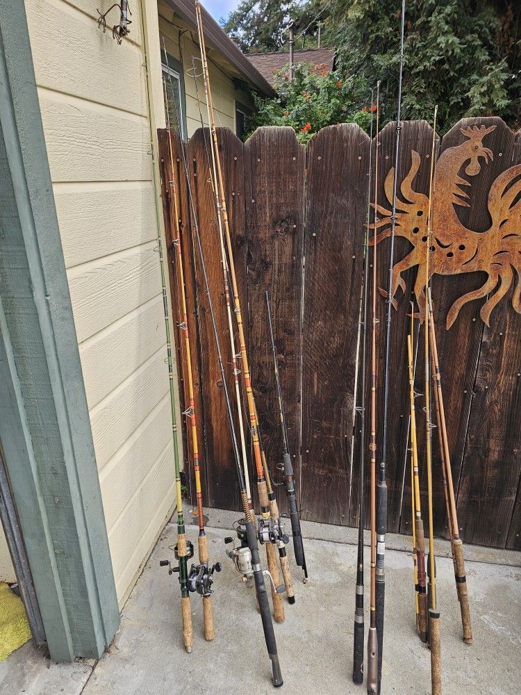 Fishing Poles And Rods Different Brands All Good Brands Excellent Deal