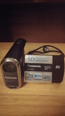 Panasonic camcorder