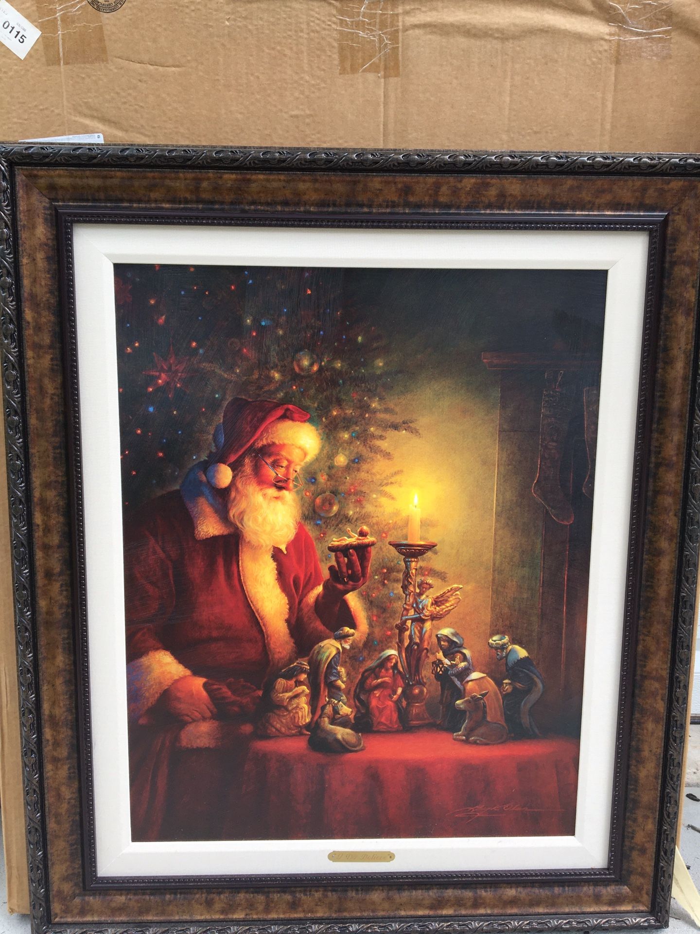 Santa Painting