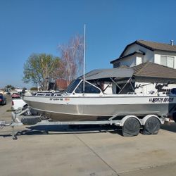 2006 North River Aluminum Fishing Boat