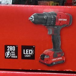 Craftsman V 20 1/2 in cordless drill kit 