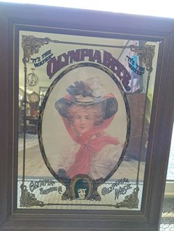 Olympia Garage Beer Sign