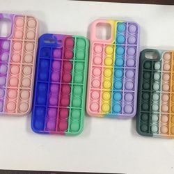 iPhone 6,7,8,X,XR,XSMAX,11,11 Pro Max And 12 Pop It Cases
