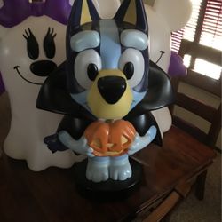 Bluey Halloween blow molds