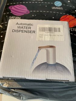 VINMEN Automatic Water Dispenser Pump Grey Silver