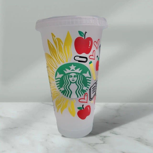 West Chester University personalized Starbucks cold cup – Krafts