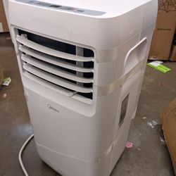 Midea 8,000 BTU ASHRAE (5,300 BTU SACC) Portable Air Conditioner w/ Hose Connection