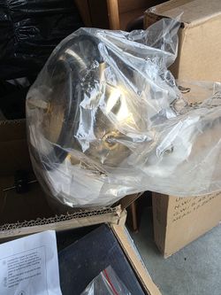 Gold Lamps 3 Ea