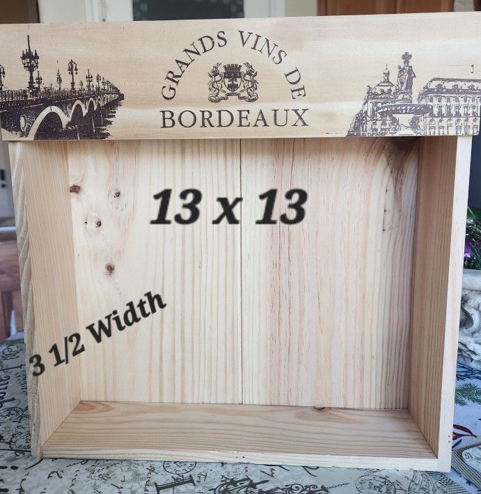 Craft Wooden Box