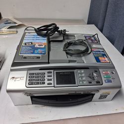 Brother MFC-465CN Printer With 35 Ink Cartridge In Great Condition 