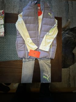New Puma Girls 3 Piece Set Size 6