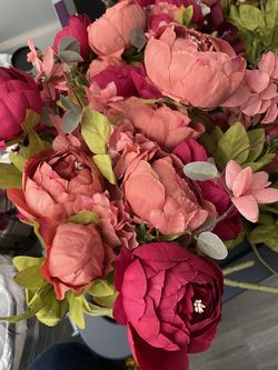 6Silk Artificial Flowers 