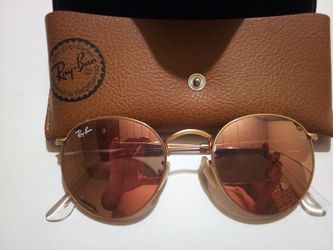 Ray Ban Matte Gold Sunglasses