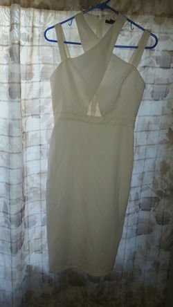 White beautiful forever 21 dress sz M