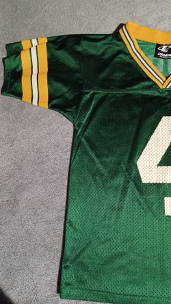 Vintage Starter Green Bay Packers / Farve #4 Green Jersey Sz Youth Large/  XL for Sale in Carpentersvle, IL - OfferUp