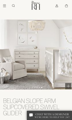 Restoration hardware baby glider hotsell