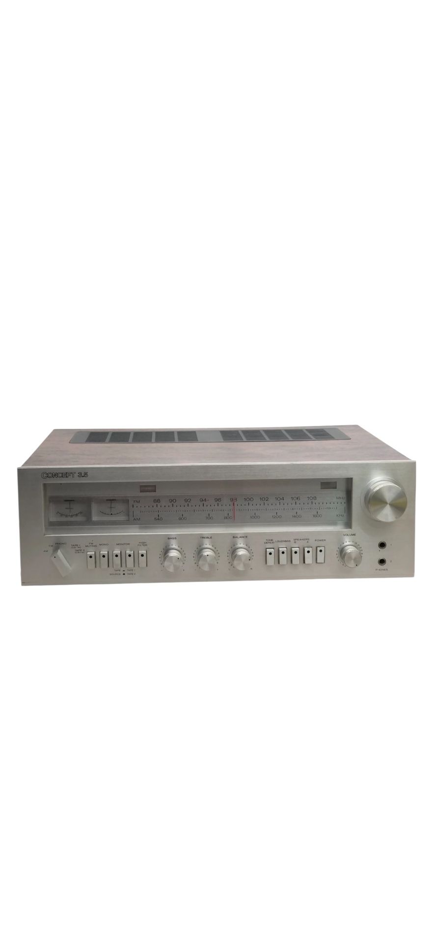 Vintage Concept 3.5 Stereo Receiver WORKS GREAT!