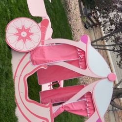 princess carriage bed