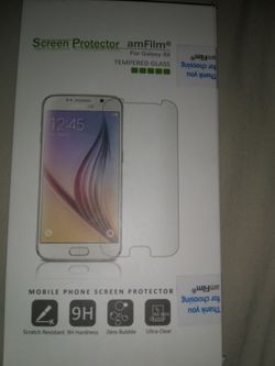 SAMSUNG GALAXY S6 TEMPER GLASS