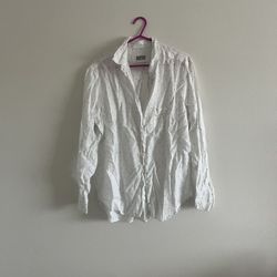 Women’s Linen Button Down Blouse 