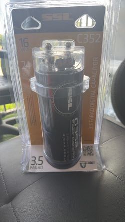SSI 3.5 Farad Digital Car Audio Capacitor – New in Package
