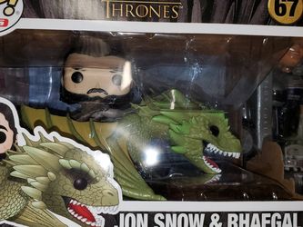 Funko Pop Game Of Thrones Jon Snow & Rhaegal