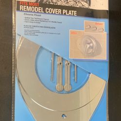 Danco Chrome Remodel Cover Plate 80000 Chrome Finish