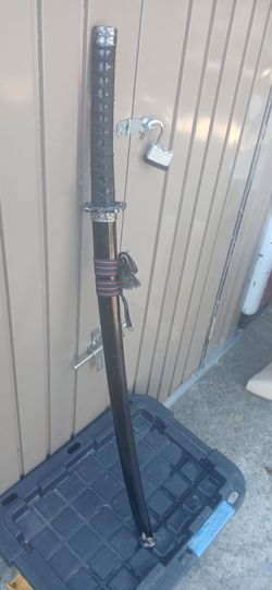 Samurai Sword (made in china, Red black.)
