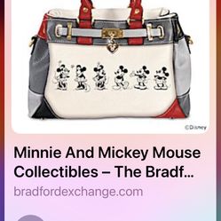Bradford Mickey and Minny Purse
