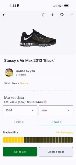 Stussy Air Max 2013 Brand new!
