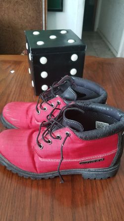 SUPER COOL WORK BOOTS SIZE 10 like new