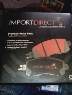 Import direct rear Camry brake pads