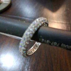 Brand New 925 Sterling Silver Zirconia Band