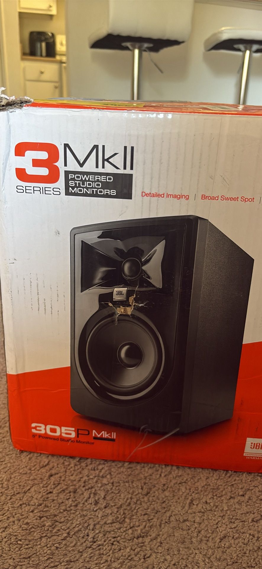 3 serie MkII powered studio monitors