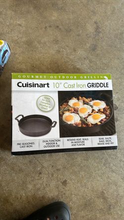 10” cast Iron Griddle