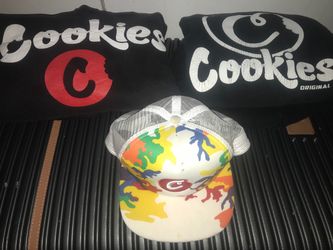 Cookies Trucker Hat Multicolor Camo w/ hoodies