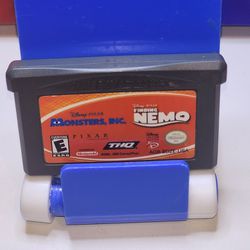 Finding Nemo and Monsters Inc Bundle for Nintendo Gameboy Advance