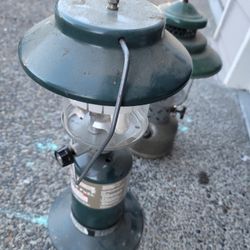 2 Coleman Lanterns